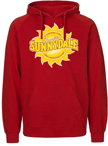 Beautiful Sunnydale - Sunnydale, buffy, vampire slayer, vampir, slayer - Fairtrade Hoodie