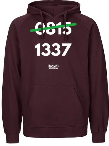Engines Stuttgart - 1337 - 1337, engines stuttgart, engines - Fairtrade Hoodie