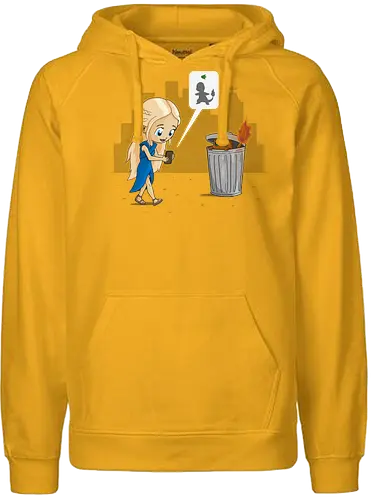 Catching Fire - mashup, gaming, serie, feuer, eis - Fairtrade Hoodie
