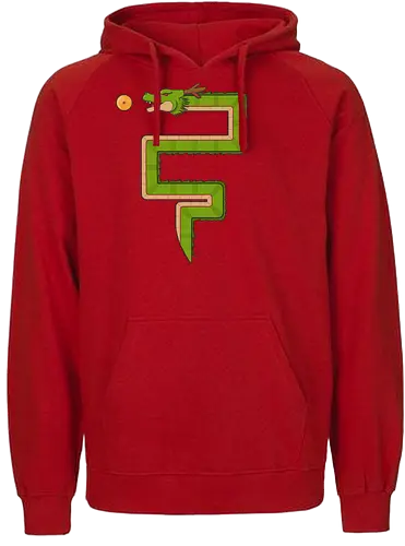 Retro Dragon - dbz, anime, mashup, gaming - Fairtrade Hoodie