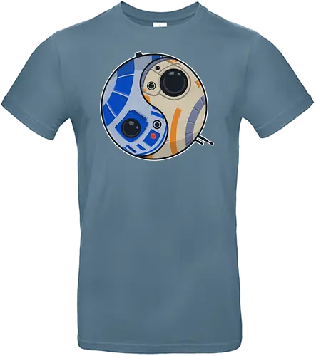Yin Yang Droid - sci fi, space opera, droid, android, Yin Yang - Standard T-Shirt
