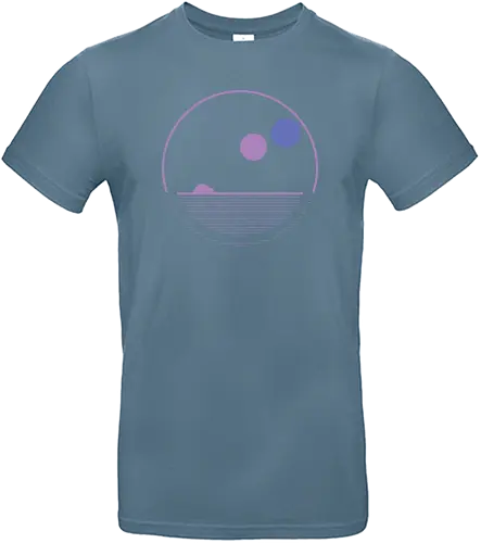 Two Suns - space opera, sci fi, science fiction, planet, desert - Standard T-Shirt