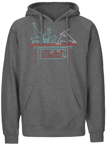 Zool - zuul, classic movies, 80s, ghost, dog, gatekeeper, hund - Fairtrade Hoodie