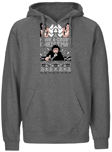 Have a Gruby Christmas - stirb langsam, die hard, gruber, bruce willis, movie, classic, christmas, weihnachten, Ugly christmas swter - Fairtrade Hoodie