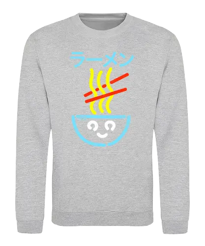 Hot Noodles - noodles, nudeln, ramen, japan, nippon, food, essen, ting - Sweatshirt