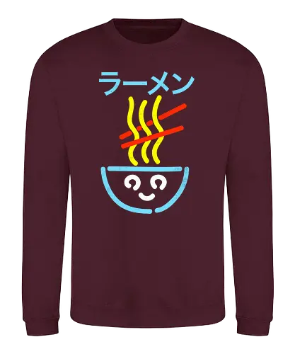 Hot Noodles - noodles, nudeln, ramen, japan, nippon, food, essen, ting - Sweatshirt