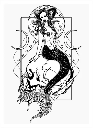 Creepy Mermaid