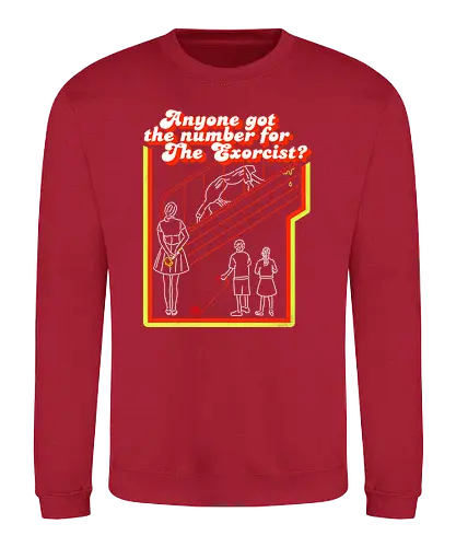 Call the Exorcist - exorcist, horror, classic, demon, posessed, dämon, besessen, film, movie - Sweatshirt