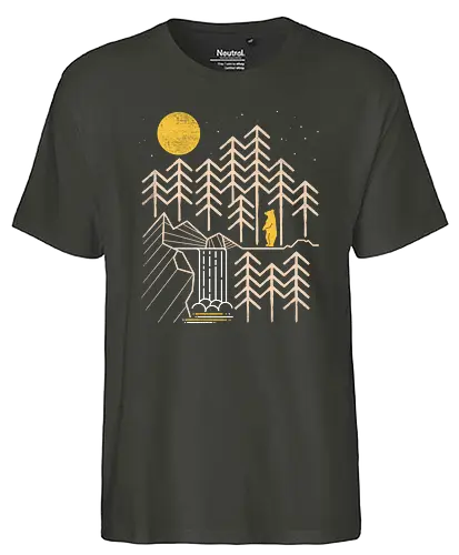 Sunlands - nature, camping, sun, outdoor, outside, draußen, natur, wildnis, zelten, br, wilderConsoles - Fairtrade T-Shirt