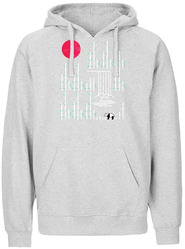 Wild Panda - panda, tier, animal, wild, wildnis, china, bambus, bamboo, forrest, wald, wilderConsoles - Fairtrade Hoodie