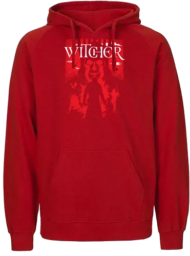 Hexer - witcher, gaming, wild hunt, wilde jagd, game, rpg, open world - Fairtrade Hoodie