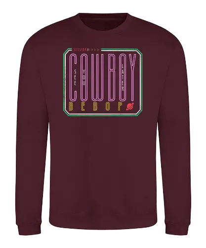 Session 01 - anime, space cowboy, bounty hunter, sci fi, science fiction, Cowboy - Sweatshirt