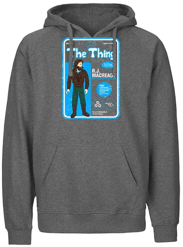 Macready - the thing, john carpenter, horror, 80s, movie, film, action figur - Fairtrade Hoodie