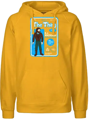 Macready - the thing, john carpenter, horror, 80s, movie, film, action figur - Fairtrade Hoodie