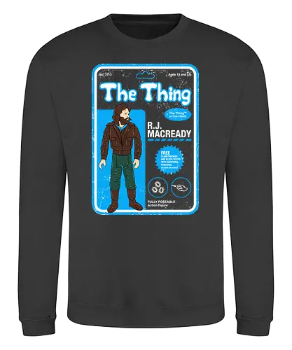 Macready - the thing, john carpenter, horror, 80s, movie, film, action figur - Sweatshirt