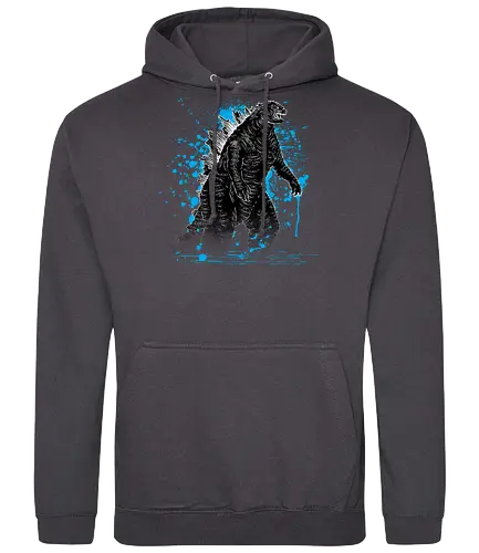 mighty king - water, monster, film, kaiju - Standard Hoodie