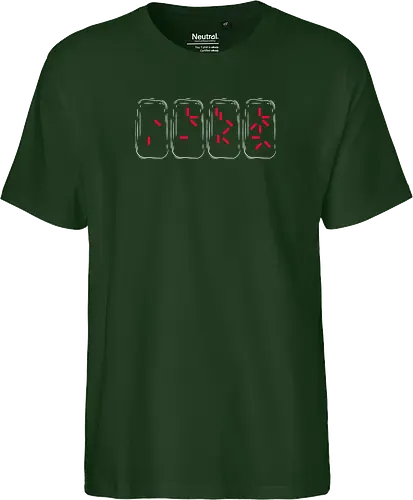 countdown - predator, 80s, sci-fi, film, movie - Fairtrade T-Shirt