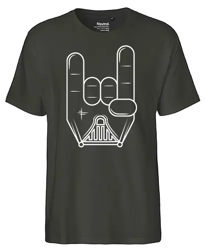 dark rock - metal, mashup, musik, film, sci-fi - Fairtrade T-Shirt