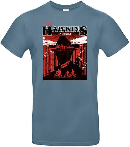 visit hawkins - dangerous, strange, serie, geheimnisse, eleven, indiana, darkness - Standard T-Shirt