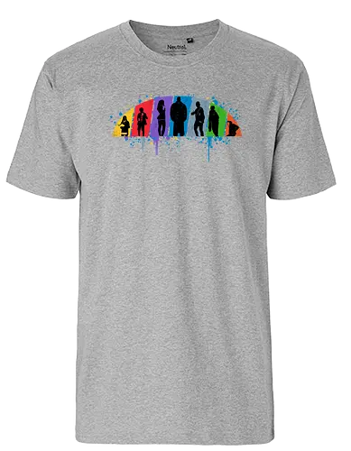 Academy of Heroes - umbrella, academy, gerard way, vanja, klaus, comic, serie - Fairtrade T-Shirt