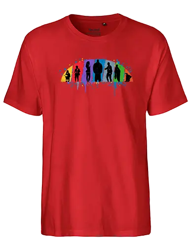 Academy of Heroes - umbrella, academy, gerard way, vanja, klaus, comic, serie - Fairtrade T-Shirt