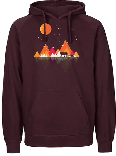 Plains of Africa - africa, lion, löwe, könig, afrika, king, father, son - Fairtrade Hoodie