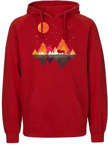 Plains of Africa - africa, lion, löwe, könig, afrika, king, father, son - Fairtrade Hoodie