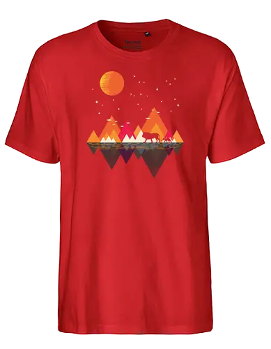 Plains of Africa - africa, lion, löwe, könig, afrika, king, father, son - Fairtrade T-Shirt