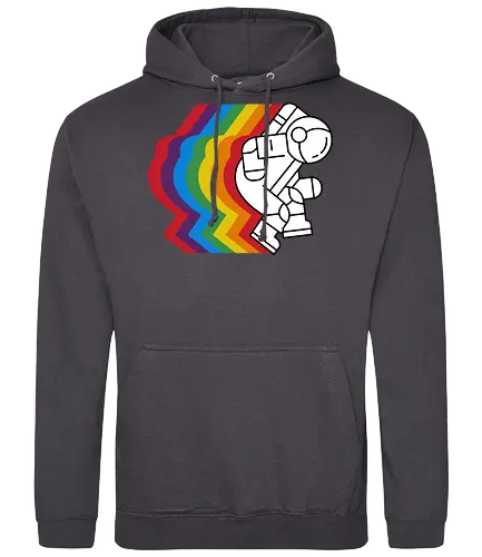 Spaceman - space, astronaut, popart, colors, colorful, bunt, weltraum, weltall - Standard Hoodie