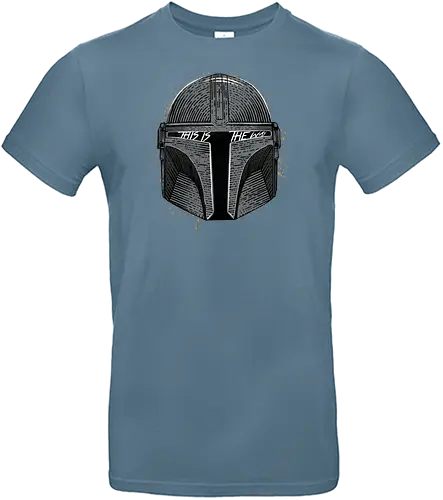 Way Of Warrior - scifi, tv, space opera, Mando, Helmet, This is the way - Standard T-Shirt