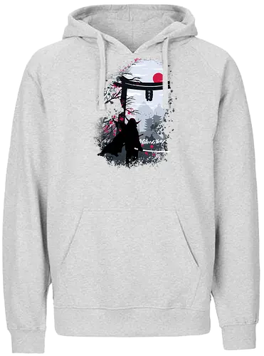 Lord of Tsushima - ghost, japan, geist, gaming, action, adventure - Fairtrade Hoodie
