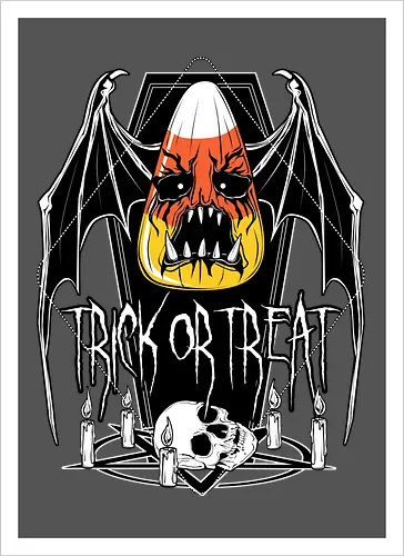 Evil Candy Corn Trick or Treat