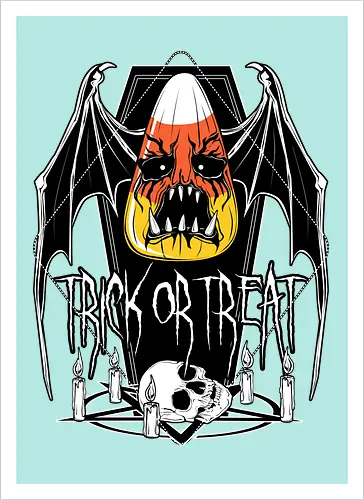 Evil Candy Corn Trick or Treat