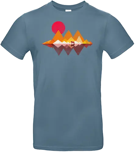 Wolf Lands - nature, wolf, Outdoors, sunset, wilderConsoles - Standard T-Shirt