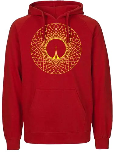 New Horizons - space, rocket, Mandala, Horizon, science, weltraum - Fairtrade Hoodie