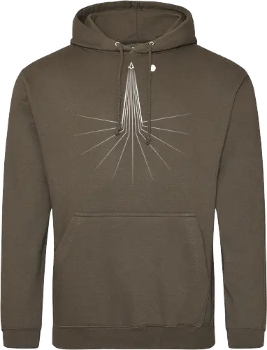 Moon Mission - space, science, rocket, rakete, weltraum - Standard Hoodie