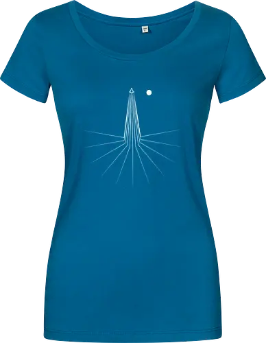 Moon Mission - space, science, rocket, rakete, weltraum - Damen T-Shirt