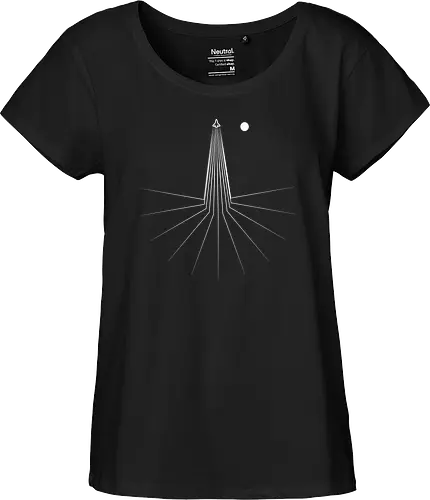 Moon Mission - space, science, rocket, rakete, weltraum - Fairtrade Girl Shirt