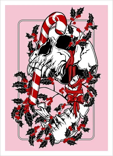 Deck the Skulls with Boughs of Holly