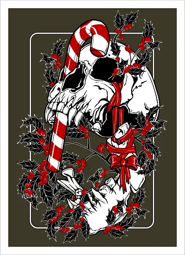 Deck the Skulls with Boughs of Holly