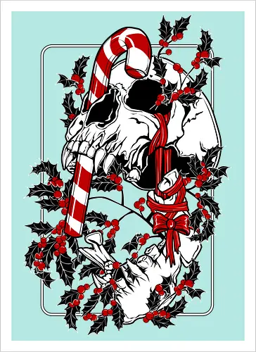 Deck the Skulls with Boughs of Holly