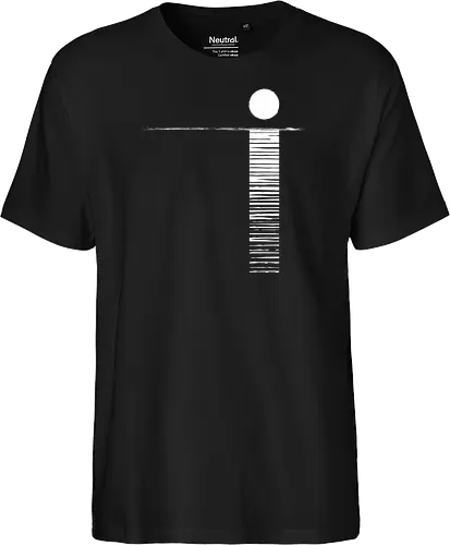 Moonlight Sun - art, moon, water, nature, mond, natur - Fairtrade T-Shirt