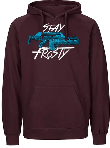 Stay Frosty - movie, Pulserifle, aliens, film, Frosty, Space Marine - Fairtrade Hoodie