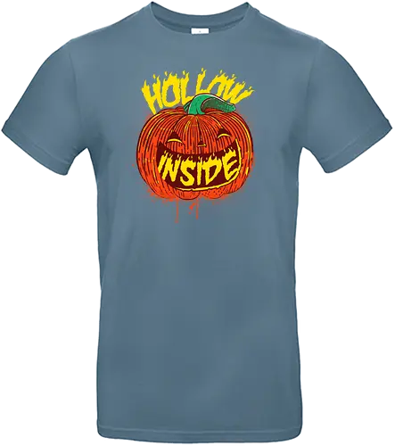 Hollow Inside - Helloween, pumpkin, kürbis, Hollow, halloween - Standard T-Shirt