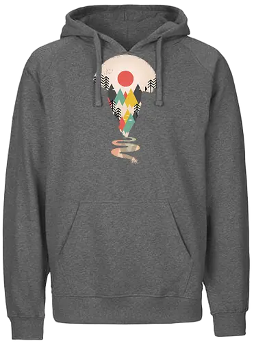 Exploring Landscapes - Landscape, nature, art, kunst - Fairtrade Hoodie