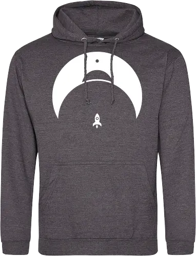 Retro Rocket - science, rocket, space, journey, weltraum, rakete - Standard Hoodie