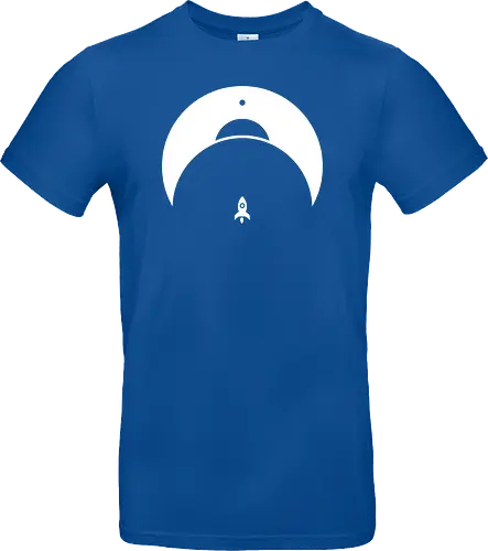 Retro Rocket - science, rocket, space, journey, weltraum, rakete - Standard T-Shirt