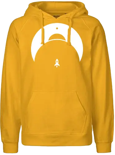 Retro Rocket - science, rocket, space, journey, weltraum, rakete - Fairtrade Hoodie