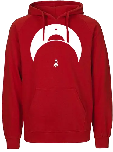 Retro Rocket - science, rocket, space, journey, weltraum, rakete - Fairtrade Hoodie