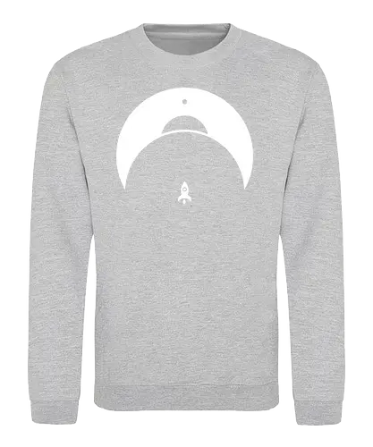 Retro Rocket - science, rocket, space, journey, weltraum, rakete - Sweatshirt